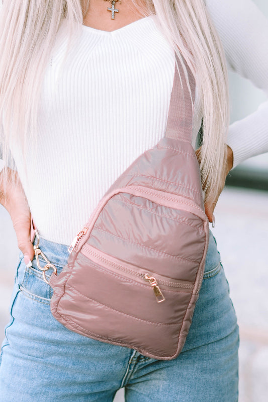 Apricot Pink Shoulder Bag